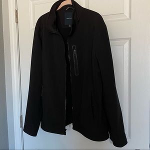 Nautical-Black Waterproof Jacket-XL
